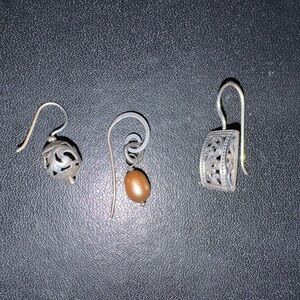 Silpada Sterling Silver Single Earrings $10 each